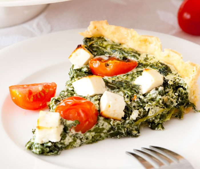 Quiche Épinards Feta