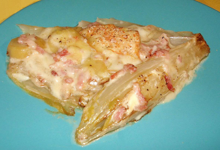 Tartiflette aux Endives