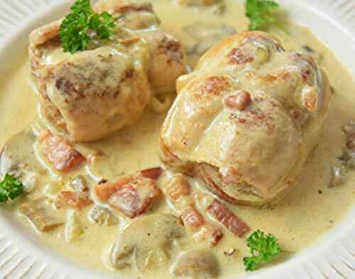 Paupiettes de Veau à la Crème