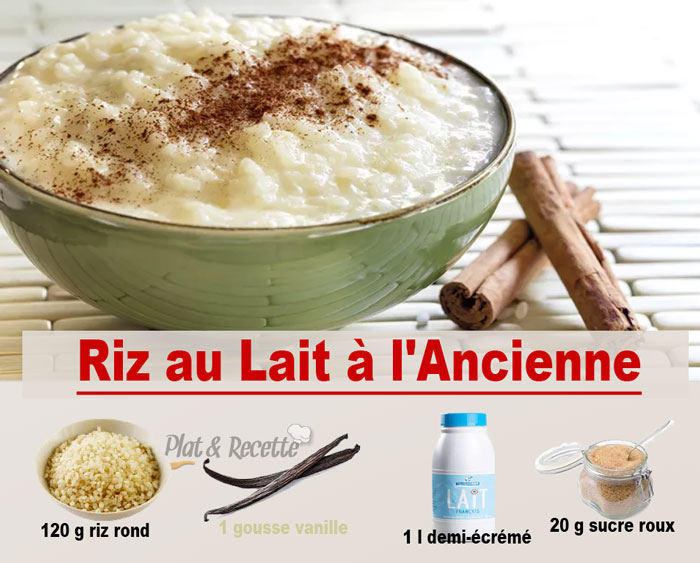 Riz au Lait à l'Ancienne