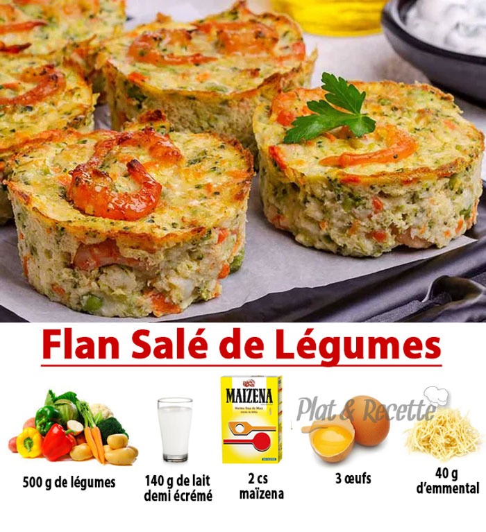 Flan Salé de Légumes