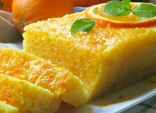 Gâteau à l’Orange Cuit au Micro-Ondes