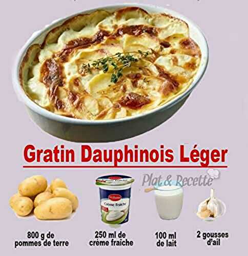 Gratin Dauphinois Léger