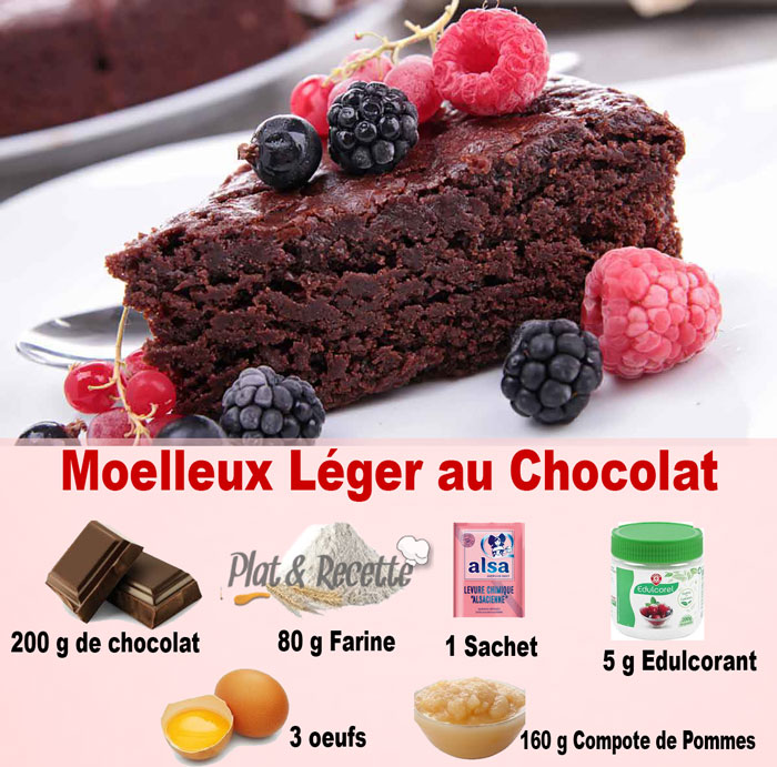 Moelleux Léger au Chocolat