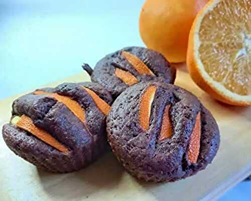 Muffins au Chocolat et à l'Orange Sans Beurre