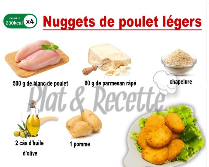 Nuggets de Poulet Légers