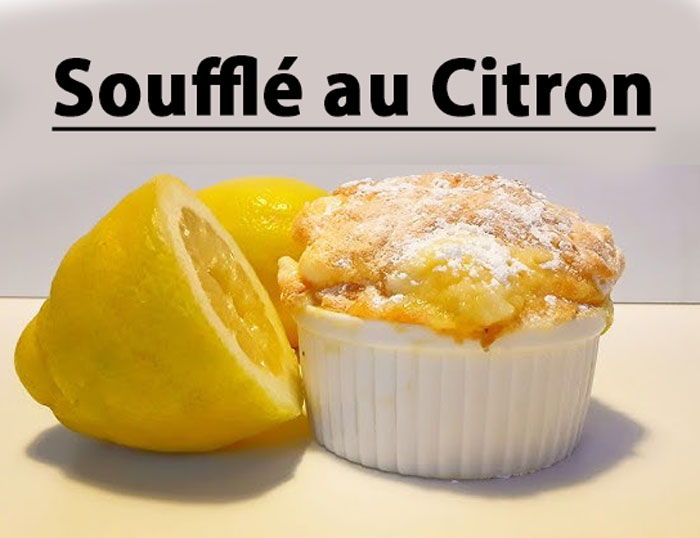 Soufflé au Citron et Fromage Blanc