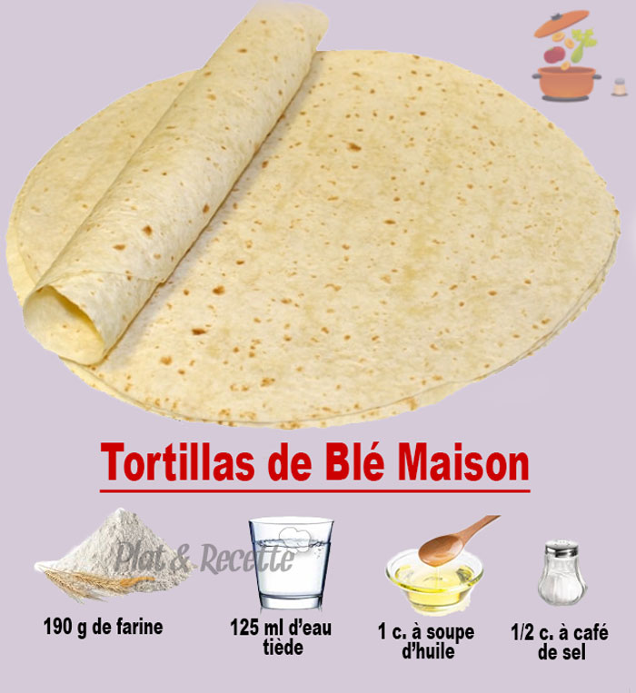 Tortillas de Blé Maison