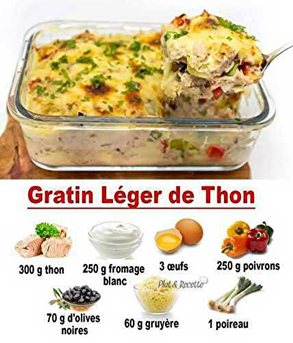 Gratin Léger de Thon