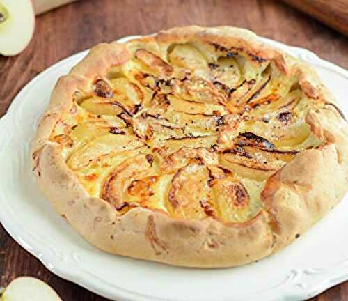 Tarte Camembert Pommes et Lardons