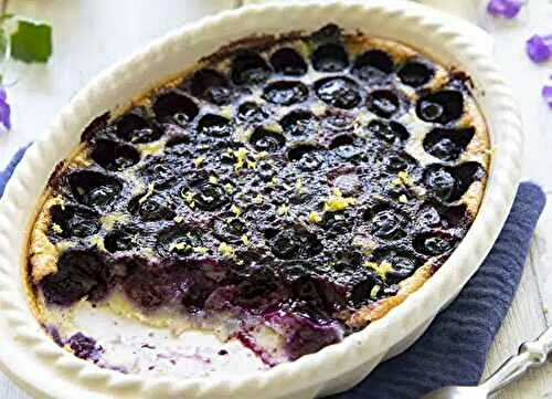 Clafoutis aux Myrtilles