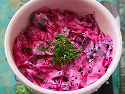 Salade de Betteraves au Yaourt