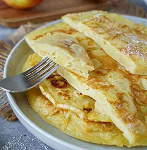 Crêpes aux Pommes Légères