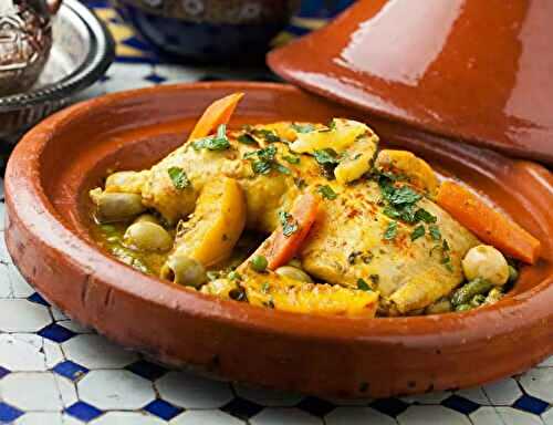 Tajine de Poulet aux Légumes