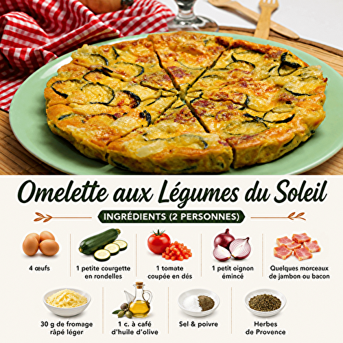 Omelette aux Légumes du Soleil