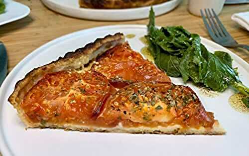 Tarte Tomate Moutarde et Thon Légère