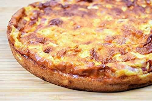 Quiche sans pâte au thon et courgettes