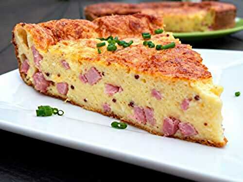 Quiche au Jambon Express Sans Pâte