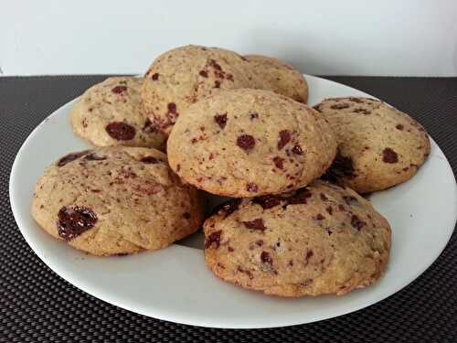 Petits cookies véganes au chocolat au thermomix ou robot mixeur