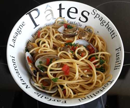 Spaghettis aux palourdes