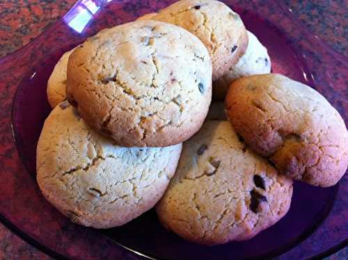 Cookies aux pépites de chocolat, aux pistaches et aux graines!
