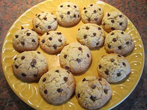 Cookies noix/ pépites de chocolat
