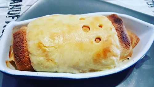 Crêpes au jambon/fromage de Cyril Lignac