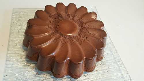 Gâteau léger au chocolat au lait concentré non sucré