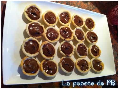 Tartelettes express au nutella