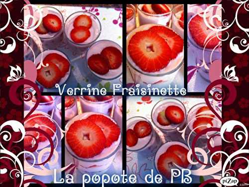 Verrine Fraisinette