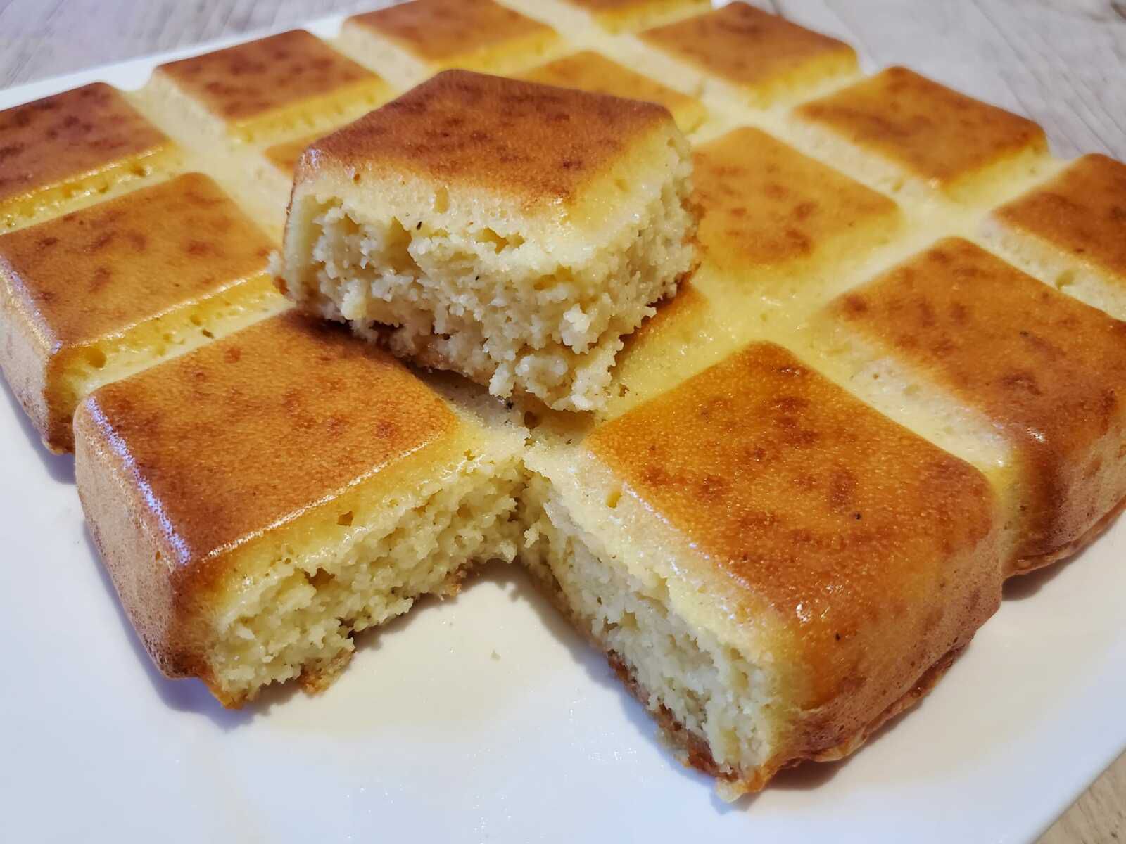 Gâteau de semoule au Comté