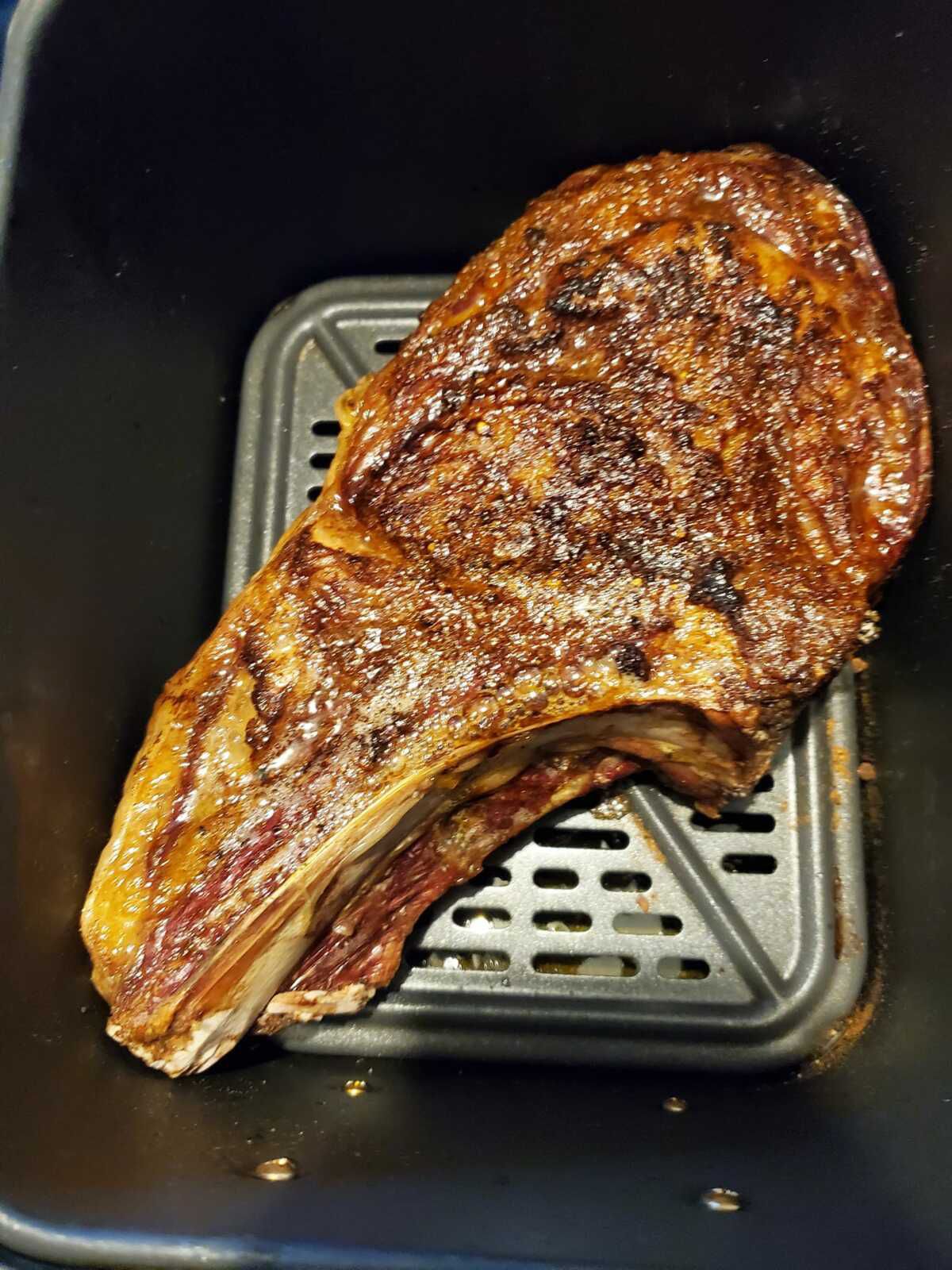 Côte de bœuf au Air fryer