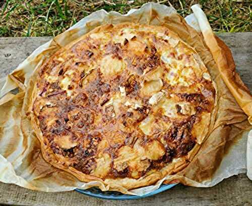 Quiche jambon fromages