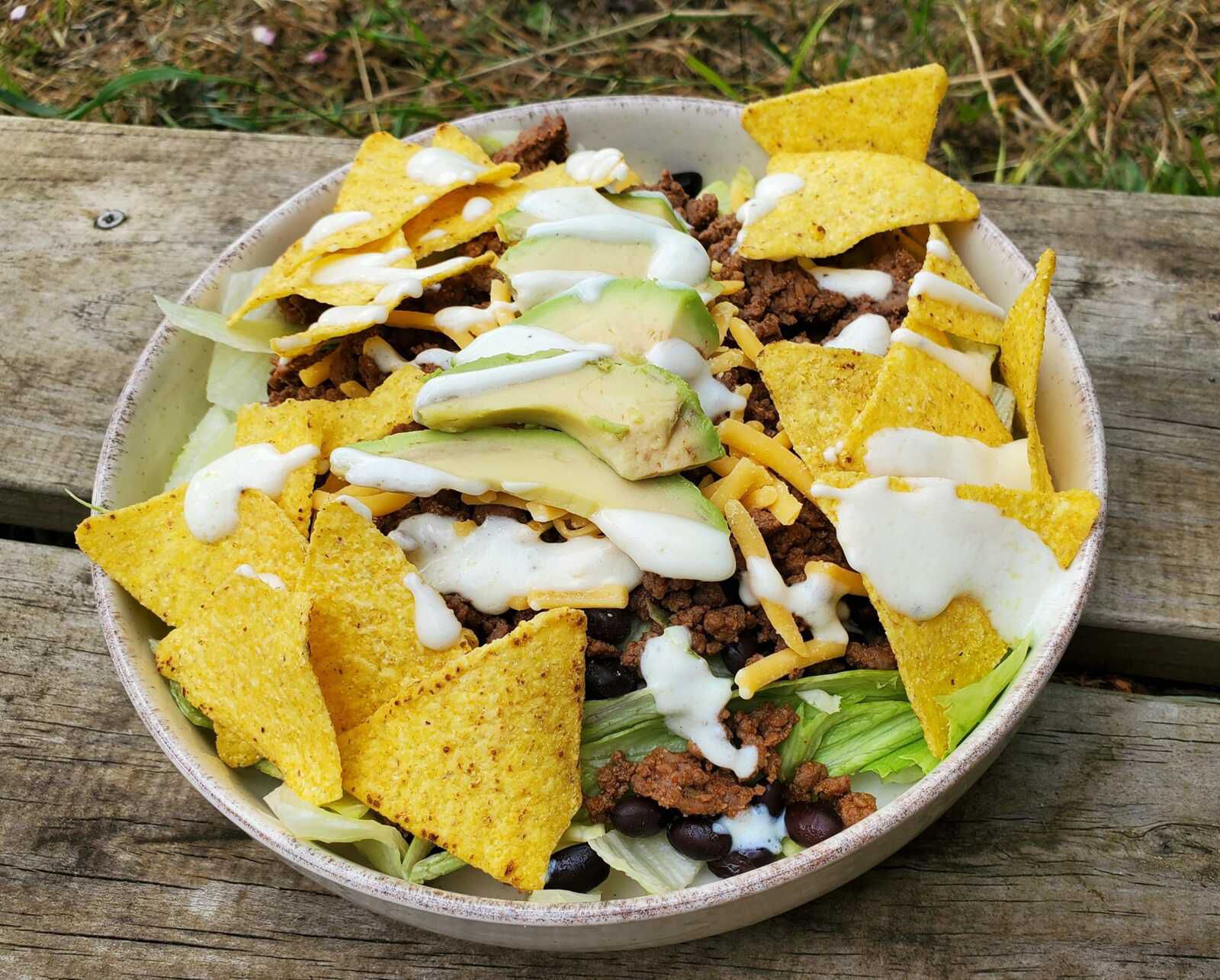 Salade bowl à la mexicaine