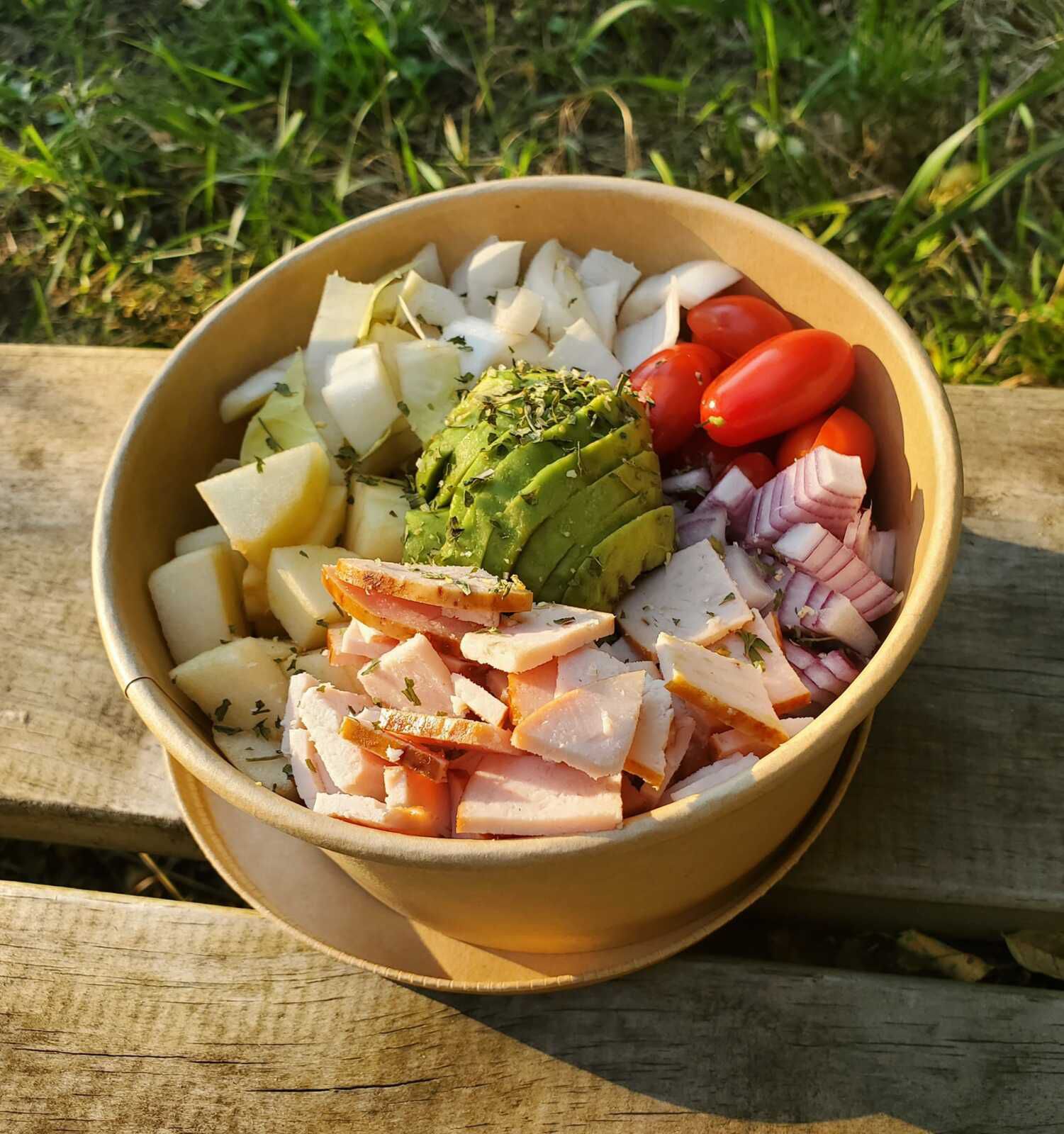 Salade composée façon bowl