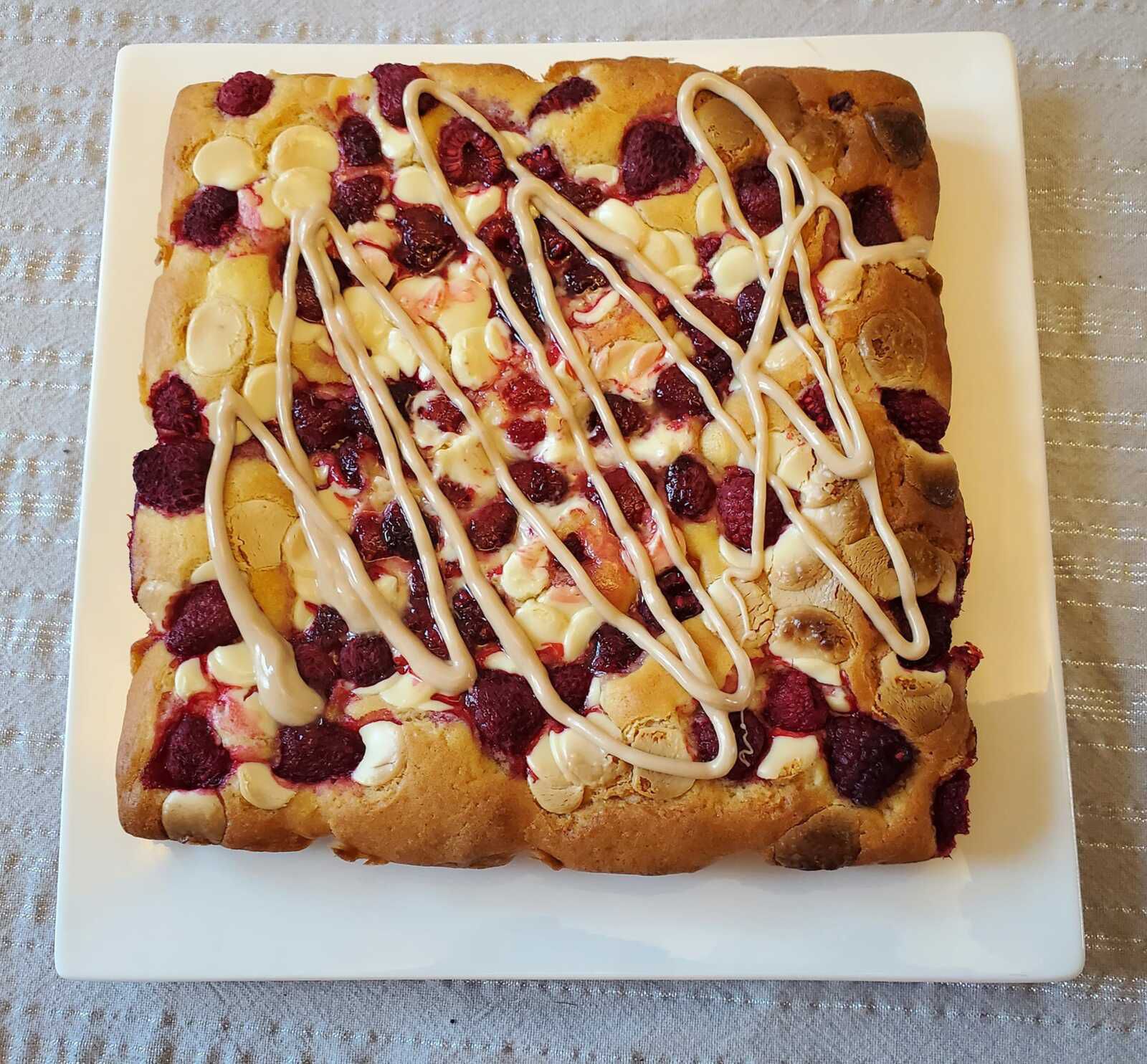 Cookie géant à la framboise