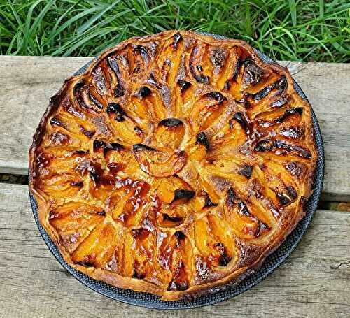 Tarte aux abricots et crème d'amandes