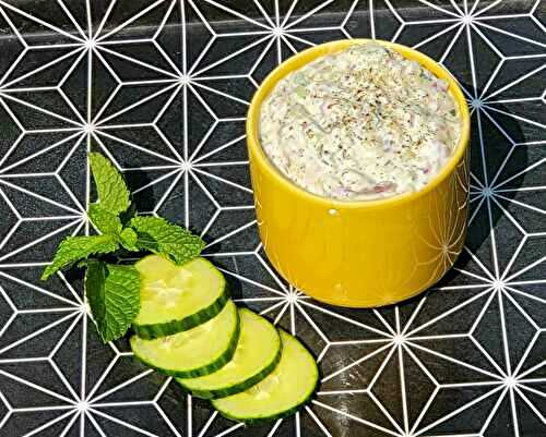 Tzatziki onctueux et léger au Thermomix