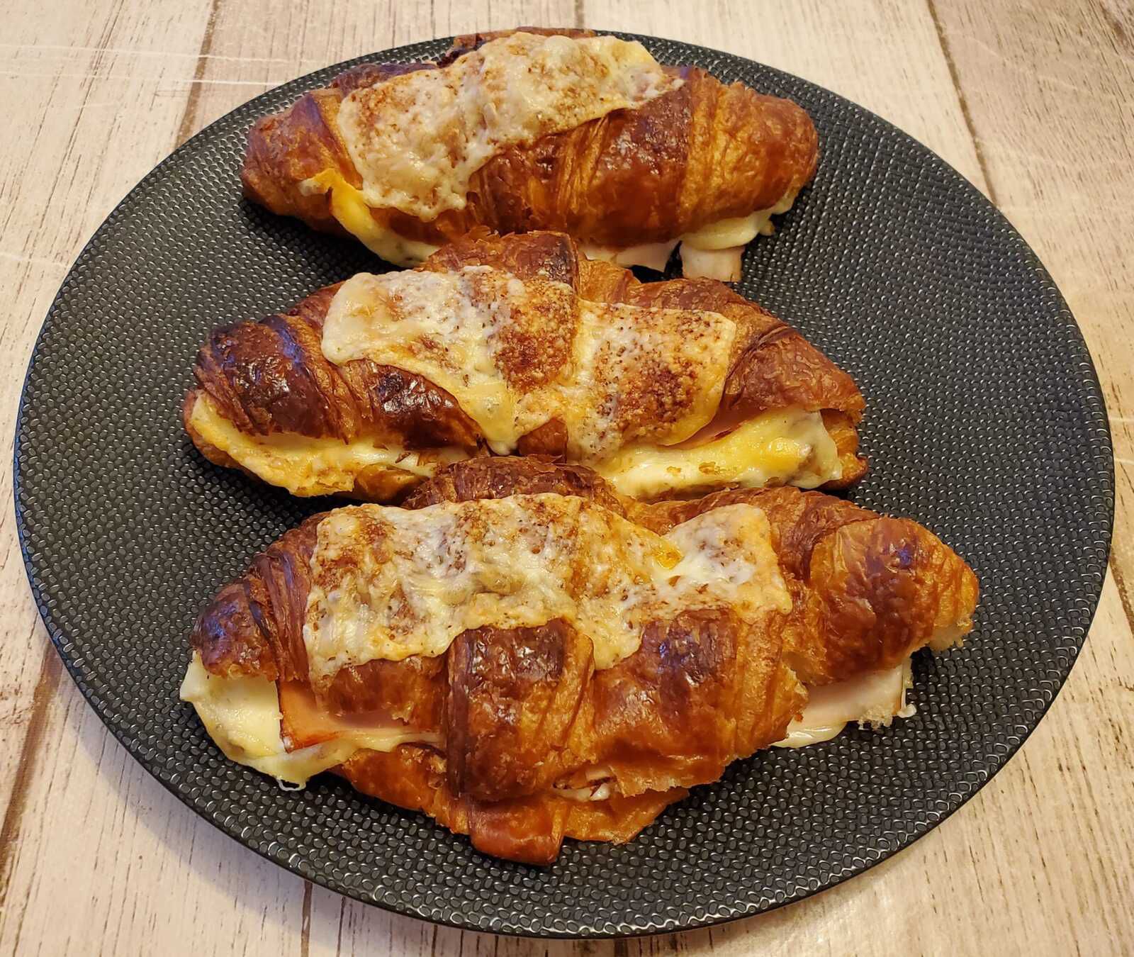 Croissants poulet gouda au air fryer