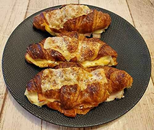 Croissants poulet gouda au air fryer