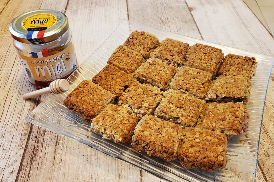 Flapjacks au miel