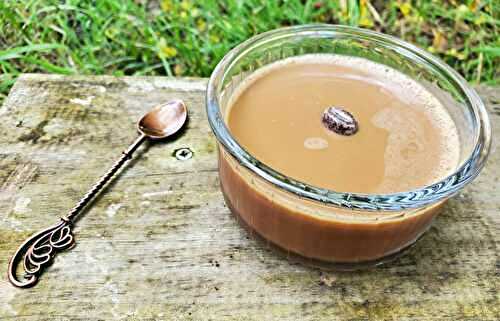 Crème au chocolat, gelée au café