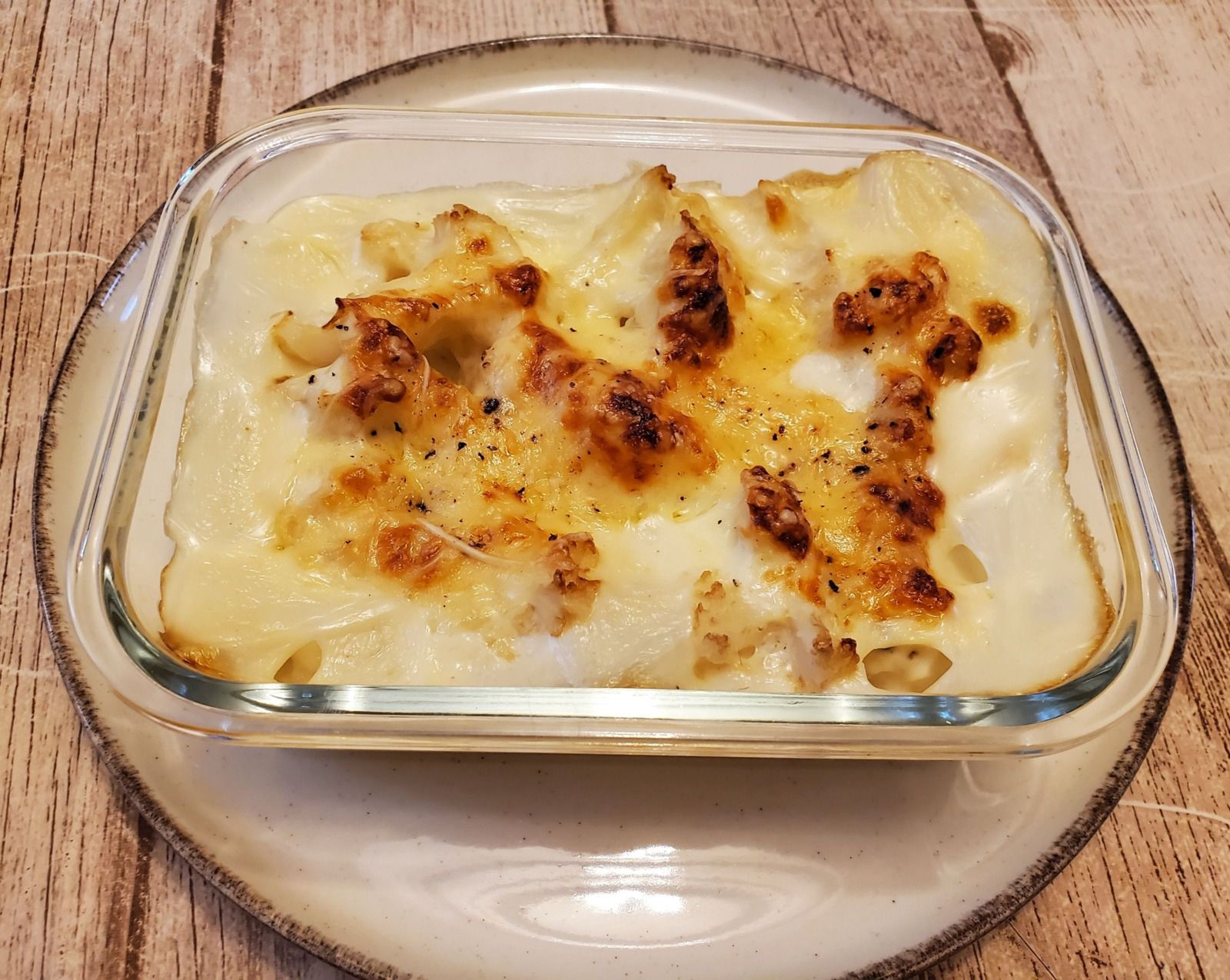 Gratin de chou-fleur WW