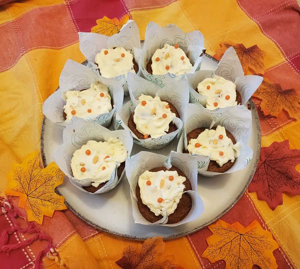 Muffins carrot cake