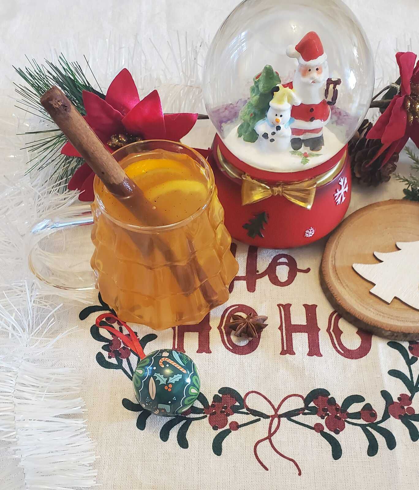 Jus de pomme aux épices du marché de Noël