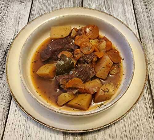 Bœuf bourguignon au Cookéo