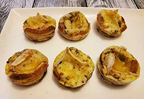 Bouchées au Pavé d'Affinois à la truffe