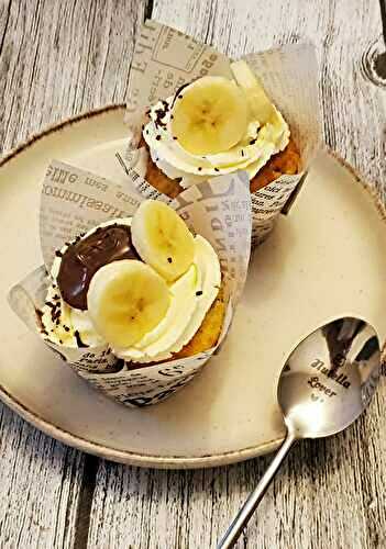 Cupcakes banane-Nutella 