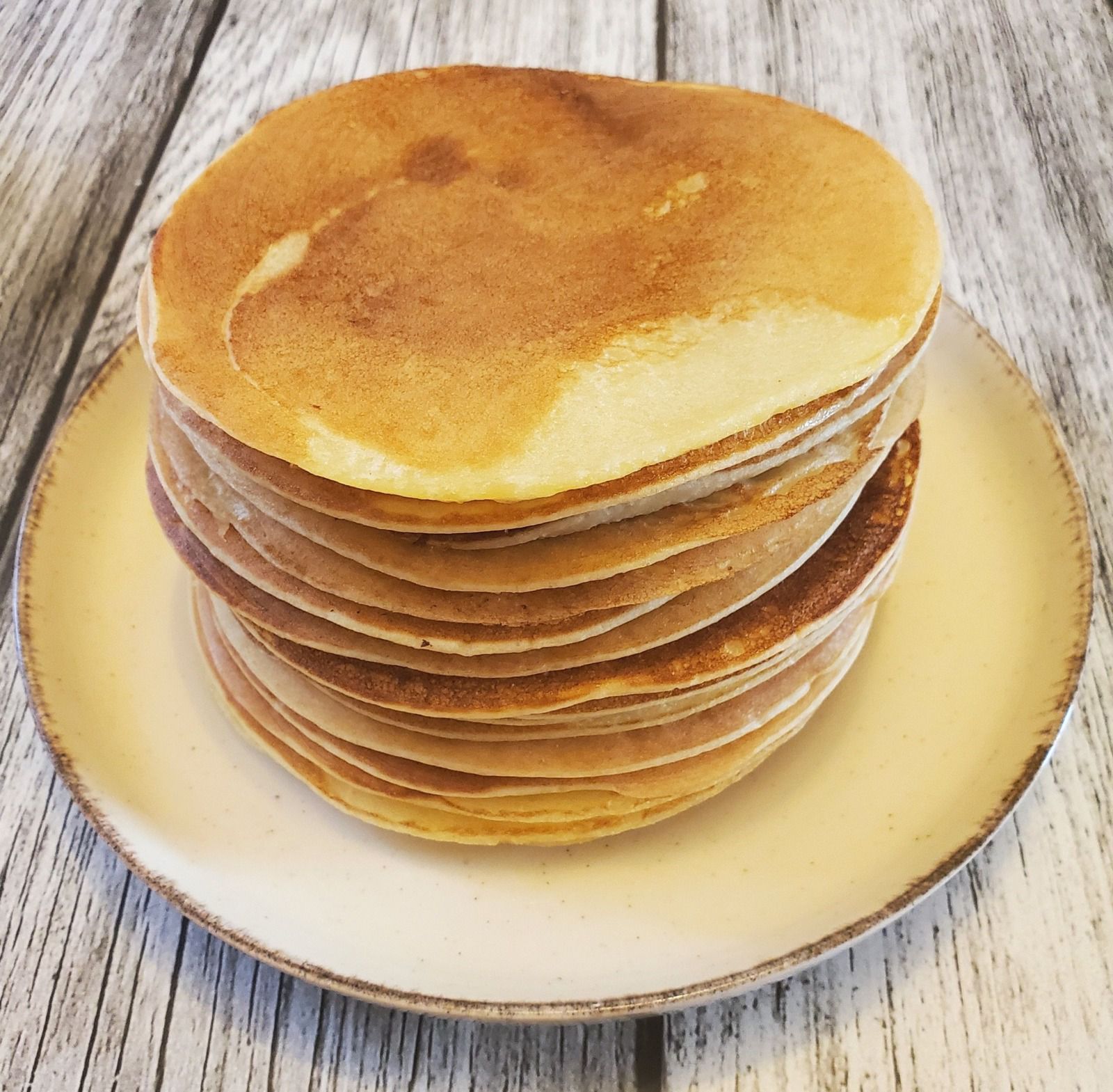 Pancakes à la compote de pommes