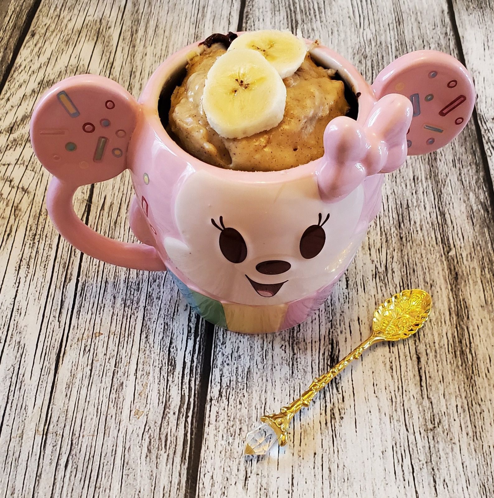 Banana bread au mug